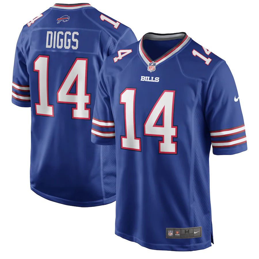 Men Buffalo Bills #14 Stefon Diggs Nike Royal Game NFL Jersey->buffalo bills->NFL Jersey
